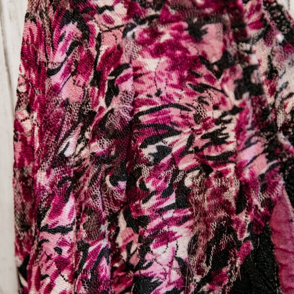 Cottage Core Boho Floral Peasant Blouse - Picture 6 of 8